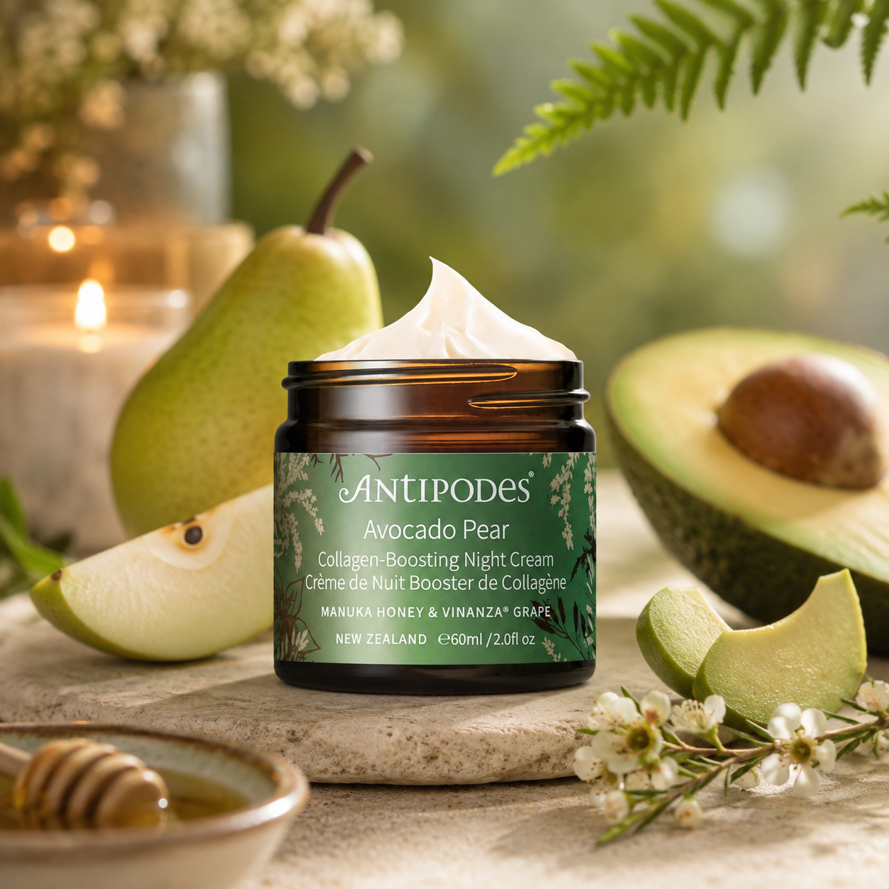 crème nuit avocat